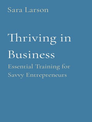 cover image of Thriving in Business